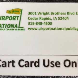 $250 Golf Cart Card for $200
