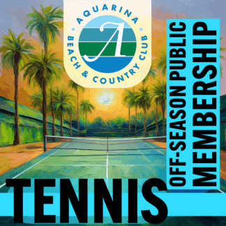Aquarina Public 2026 Off-Season 4-Month Tennis Membership
