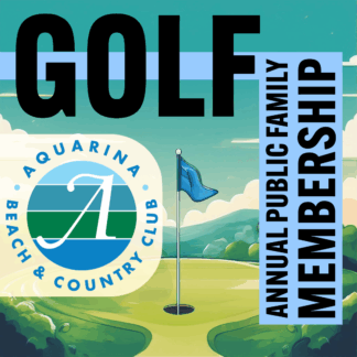 Public 2026 FAMILY Annual Golf Membership