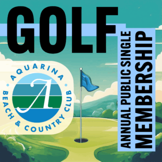 Public 2026 SINGLE Annual Golf Membership