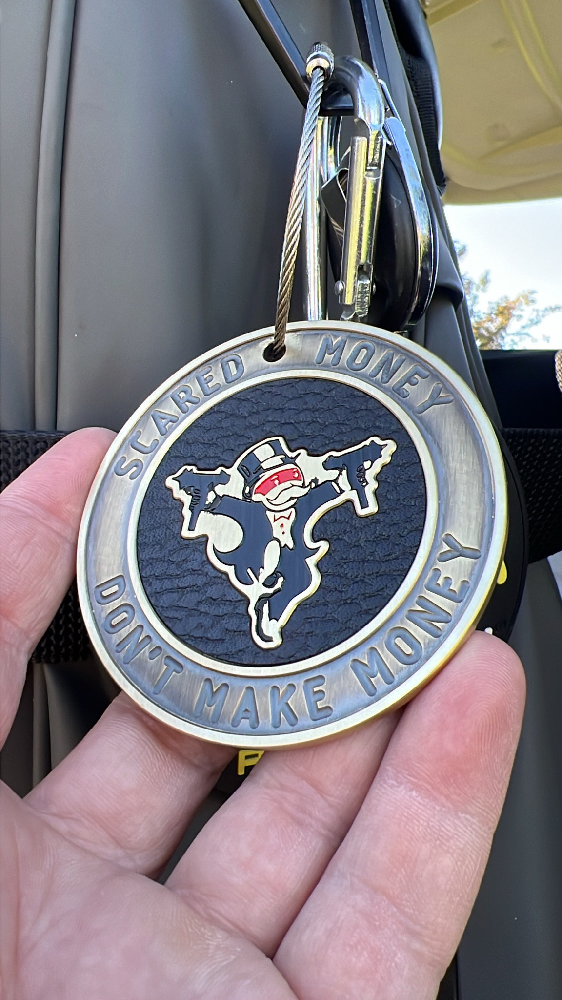 Scared Money Venmo Bag Tag