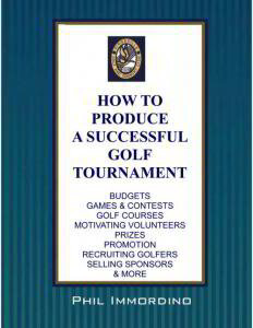 Hard Copy How To Produce a Successful Golf Tournament