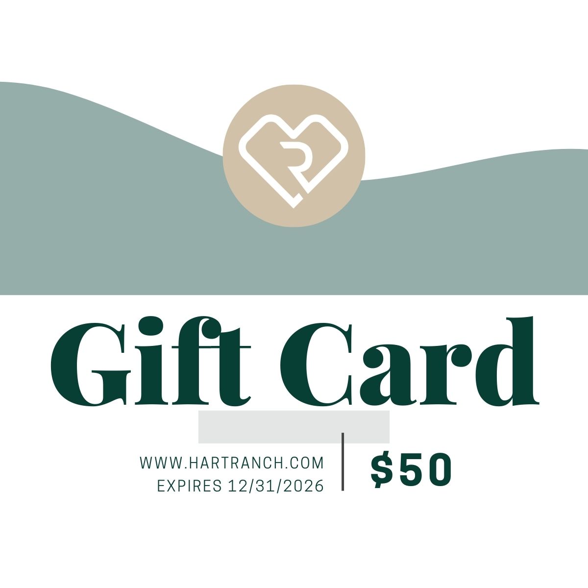 $50 Gift Card