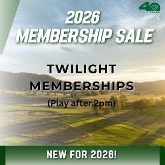 2026 Memberships - Twilight Memberships