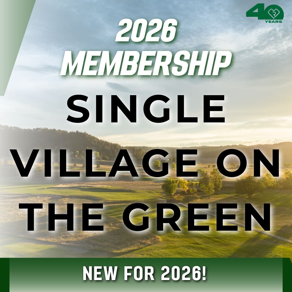 2026 Single Village on the Green