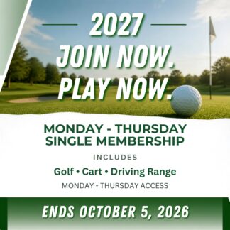 2027 M-TH Single Membership