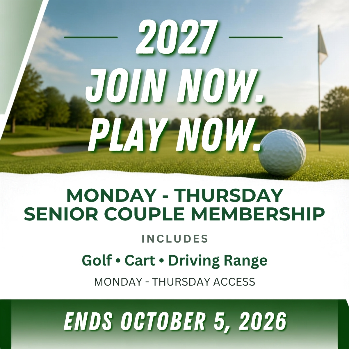 2027 M-TH Senior Couple Membership