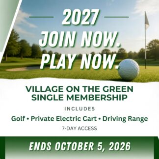 2027 Village on the Green Single Membership