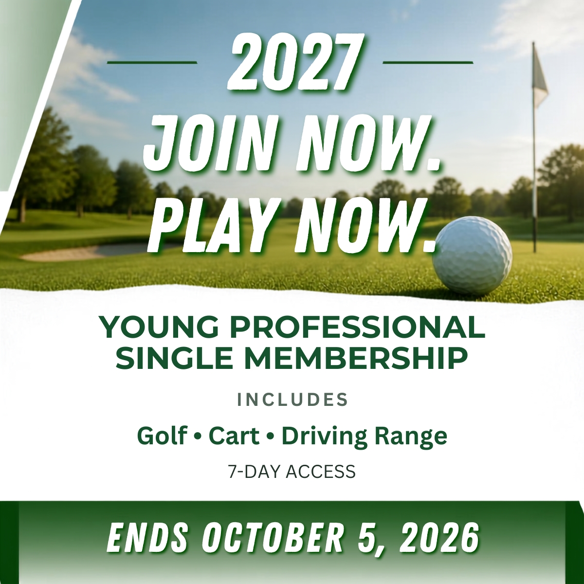 2027 Young Professional Single Membership