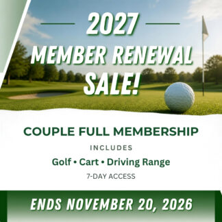 2027 Couple Full Membership