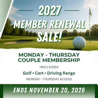 2027 M-TH Couple Membership