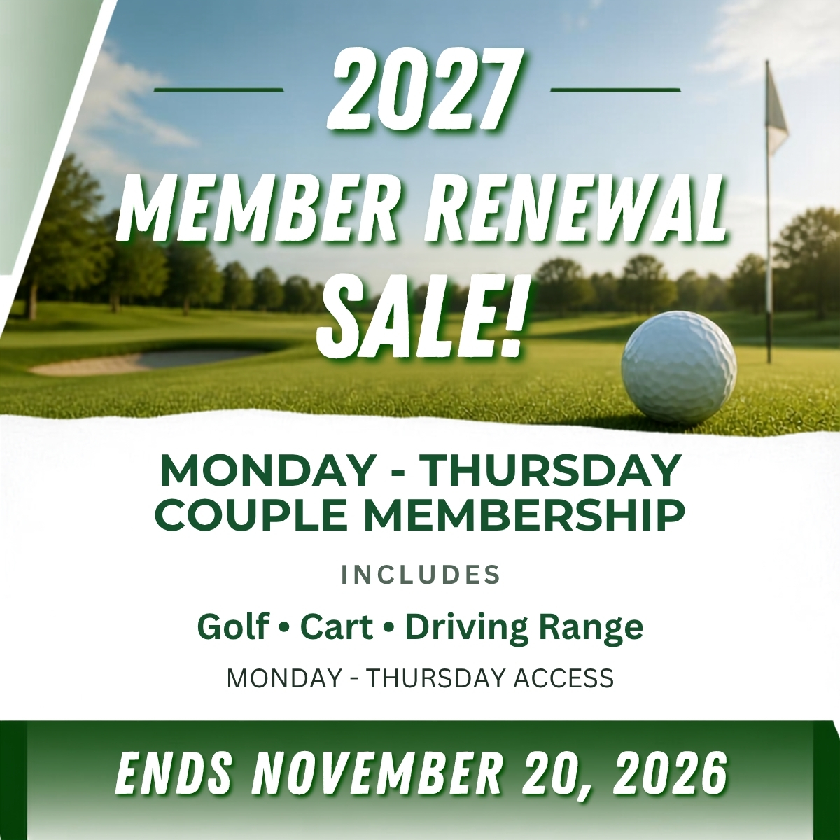 2027 M-TH Couple Membership
