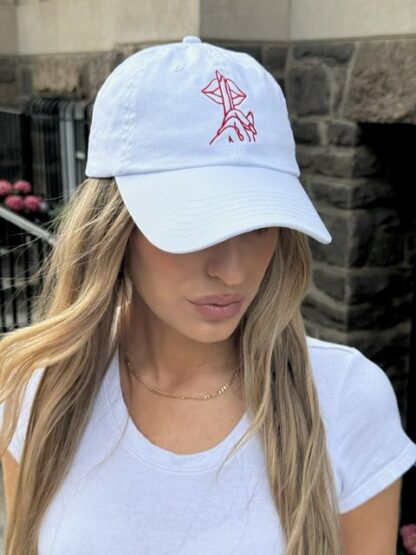Hush Lips Hat (White)