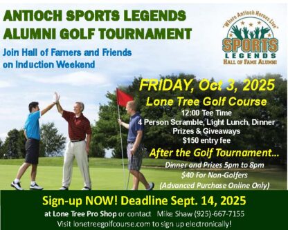 Antioch Sports Legends Alumni Golf Tournament-2025