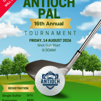 16th Annual Antioch PAL Golf Tournament-August 14, 2026