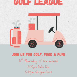 Ladies Golf League - July 23rd 2026 5:30 P.M. start