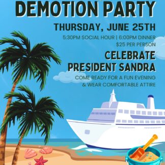 Antioch Rotary Demotion Party