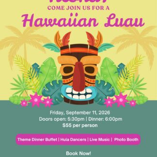 Hawaiian Luau - September 11, 2026