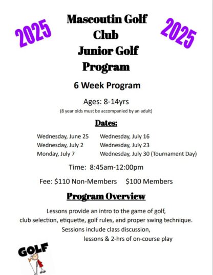 Junior Golf 6 Week Program Sign Up