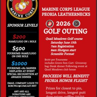 2026 Marine Corp League Det 081 Golf Outing - Foursome