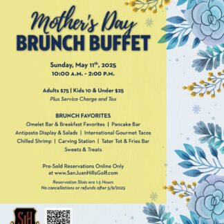 Mother's Day Brunch Buffet | $73 per person