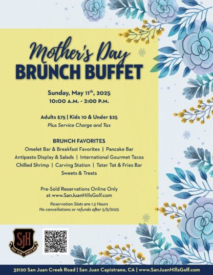 Mother's Day Brunch Buffet | $73 per person