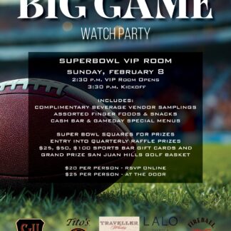Big Game Watch Party | SuperBowl VIP Area