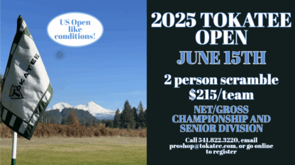 2025 Tokatee Open