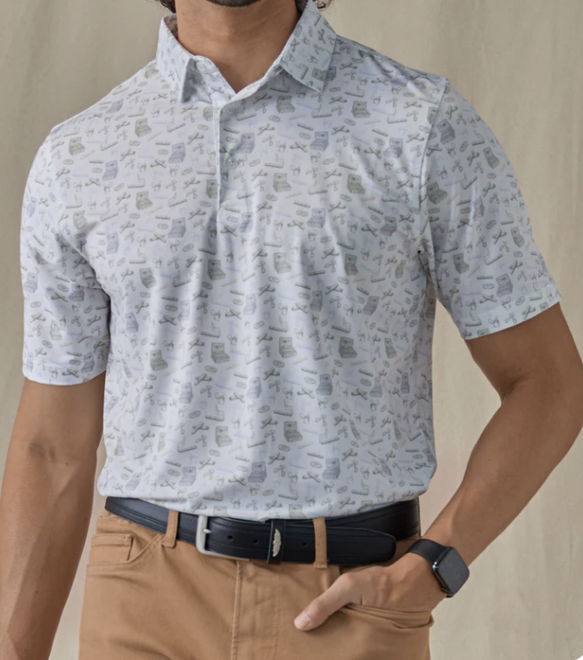 Straight Down Humidor Polo