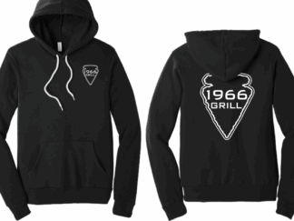 1966 Bar and Grill Black Hoodies
