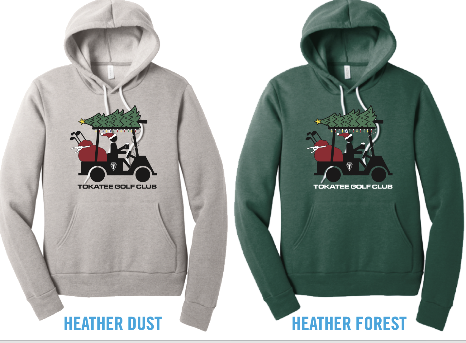 Holiday Golf Cart Hoodie - Image 2