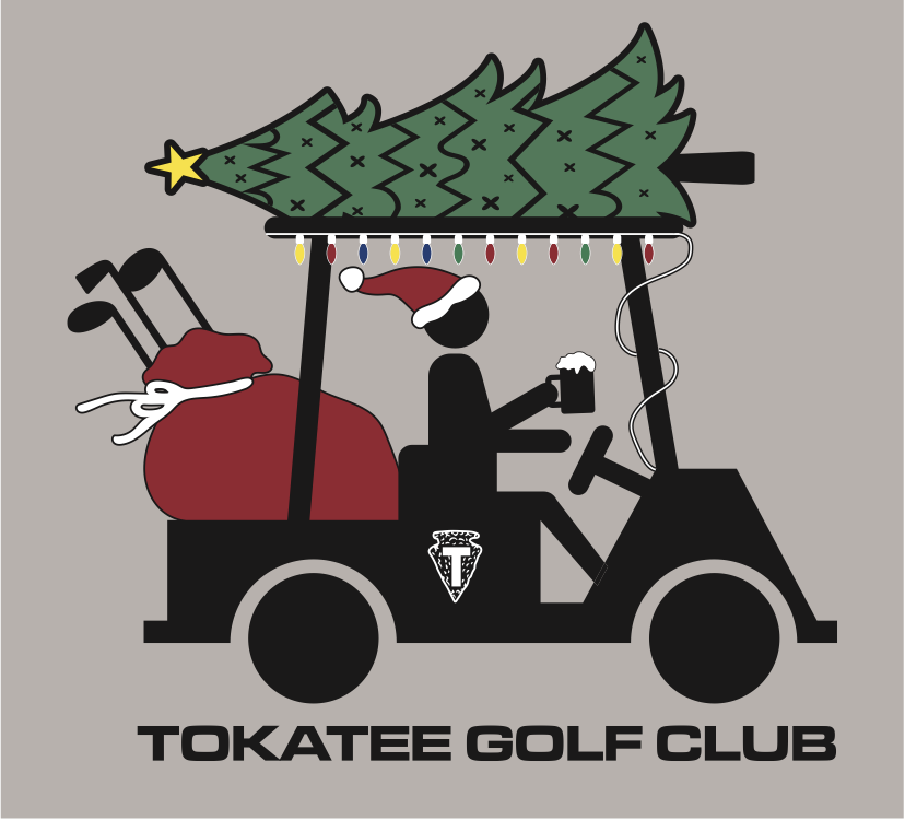 Holiday Golf Cart Hoodie - Image 5