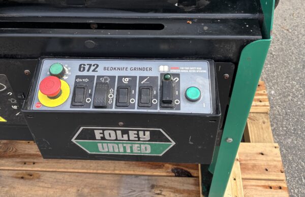 2012 Foley Accupro 672 Automatic Bedknife Grinder - 3 Available - Image 6