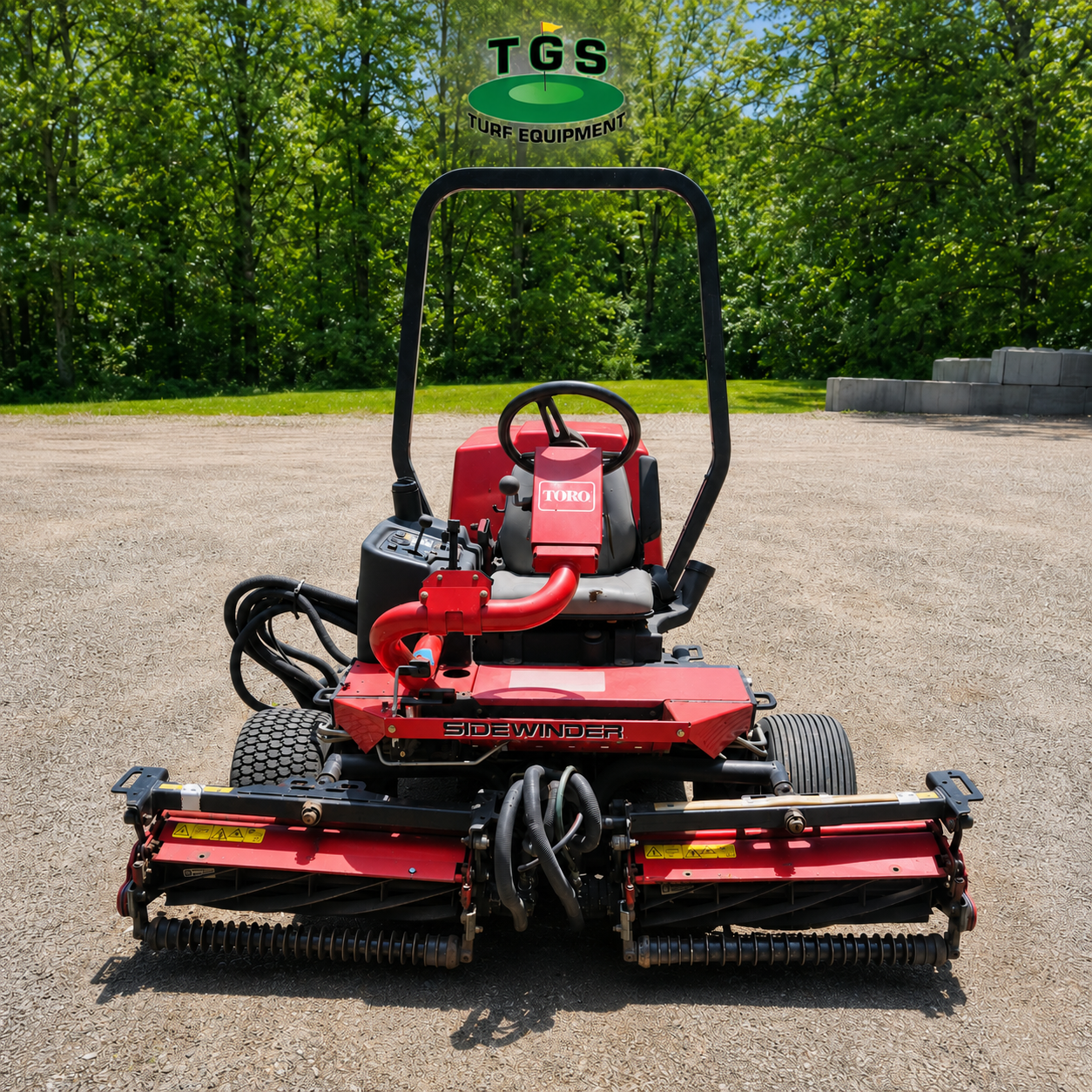 TORO REELMASTER 3100-D P0OWERED W/ SIDEWINDER