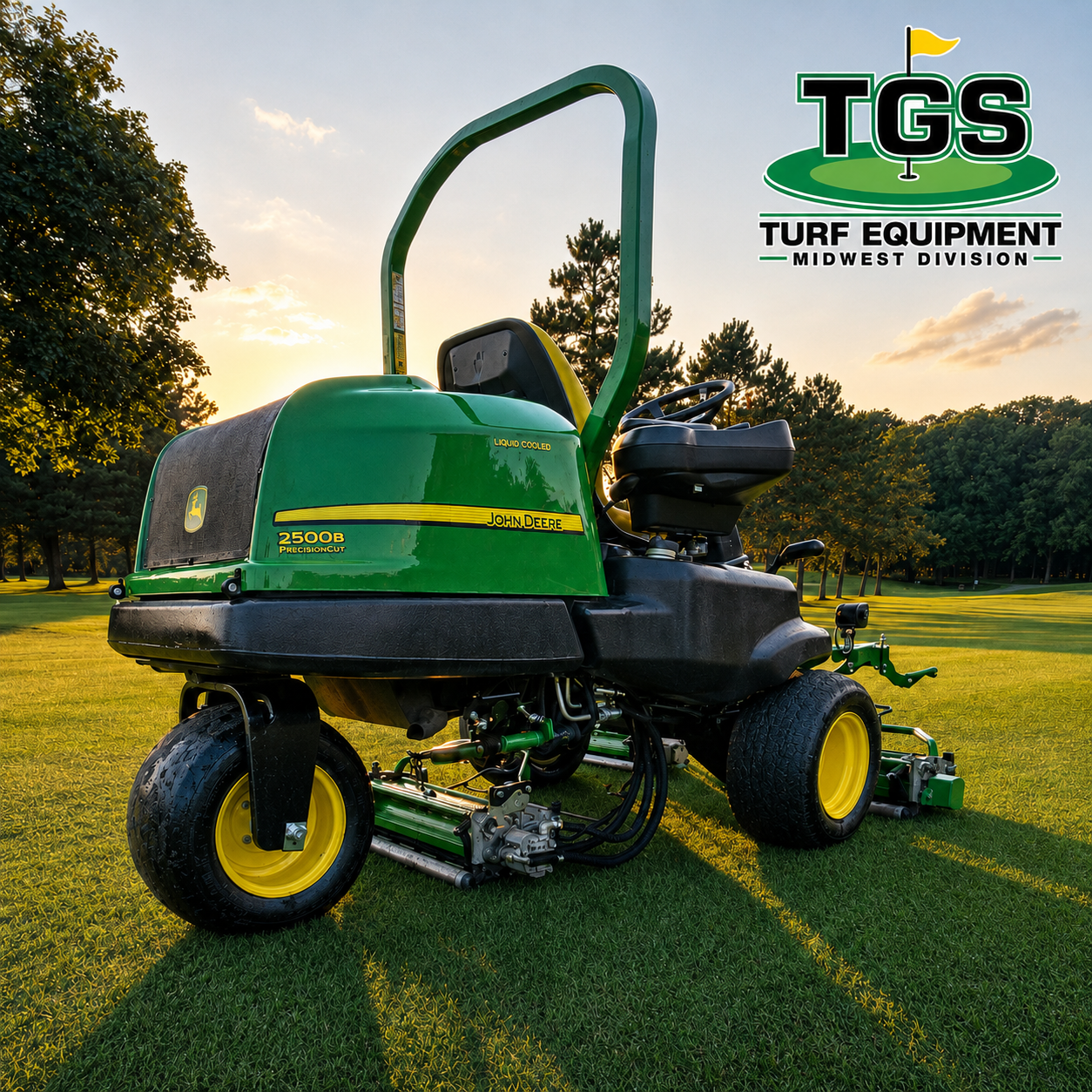 2015 JOHN DEERE 2500B PERCISION CUT - Image 2