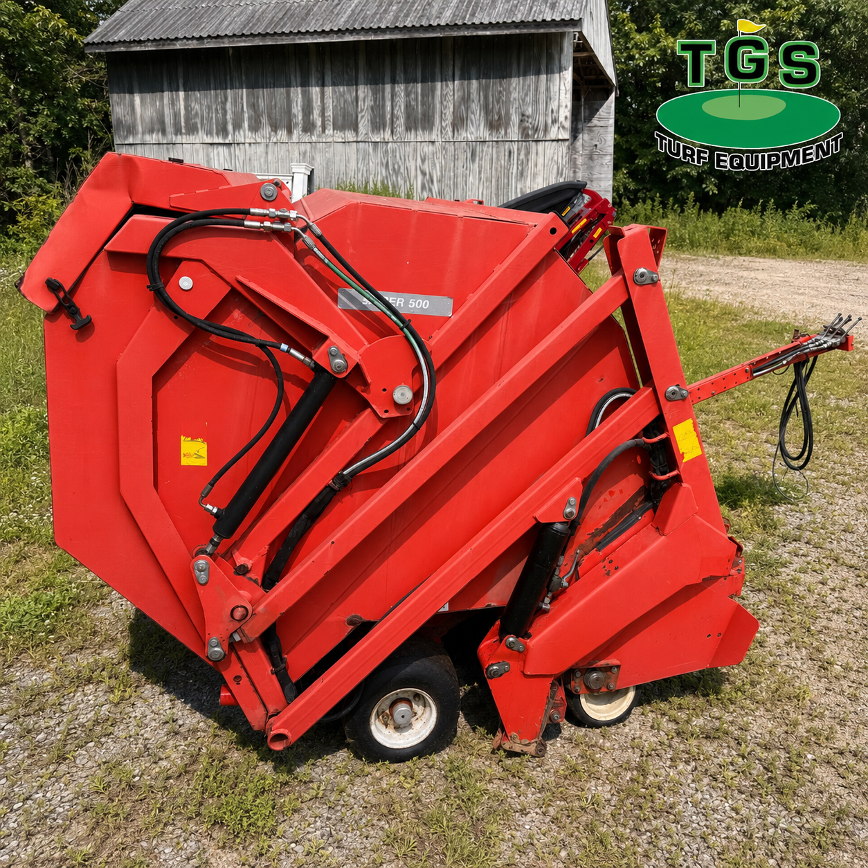 WIEDENMANN SUPER 500 TURF SWEEPER