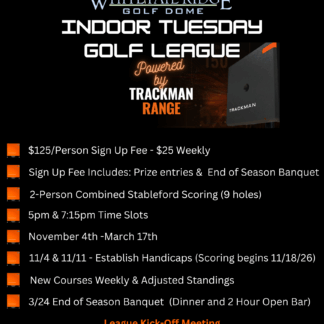 Indoor Tuesday Golf League (7:15pm)
