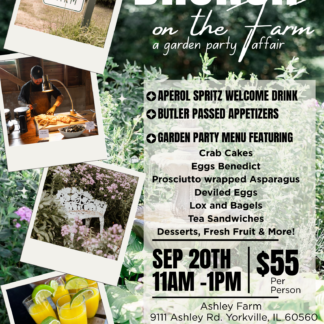 Brunch on the Farm - A Garden Party Affair